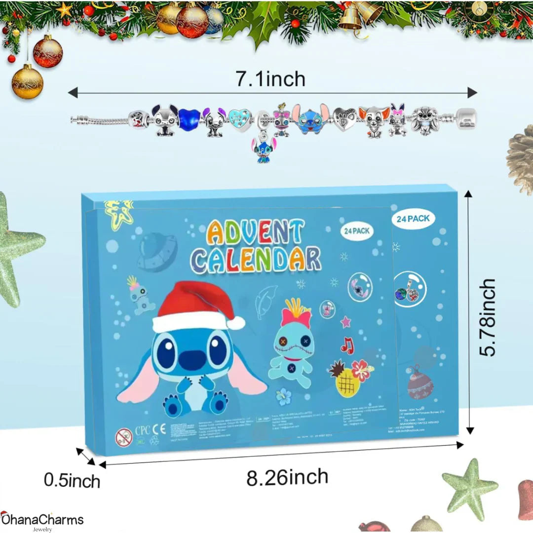 🎄Calendrier de l’Avent Stitch – Édition Limitée 2025