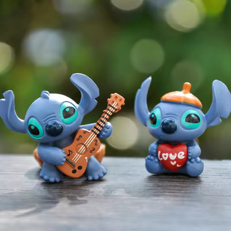 Mini figurines Stitch