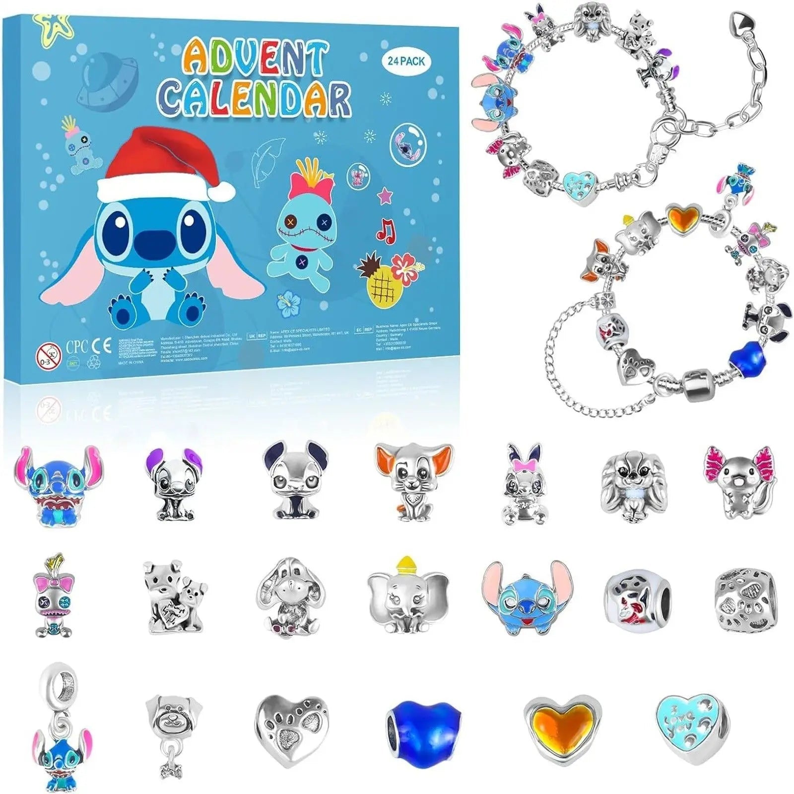 🎄Calendrier de l’Avent Stitch – Édition Limitée 2025