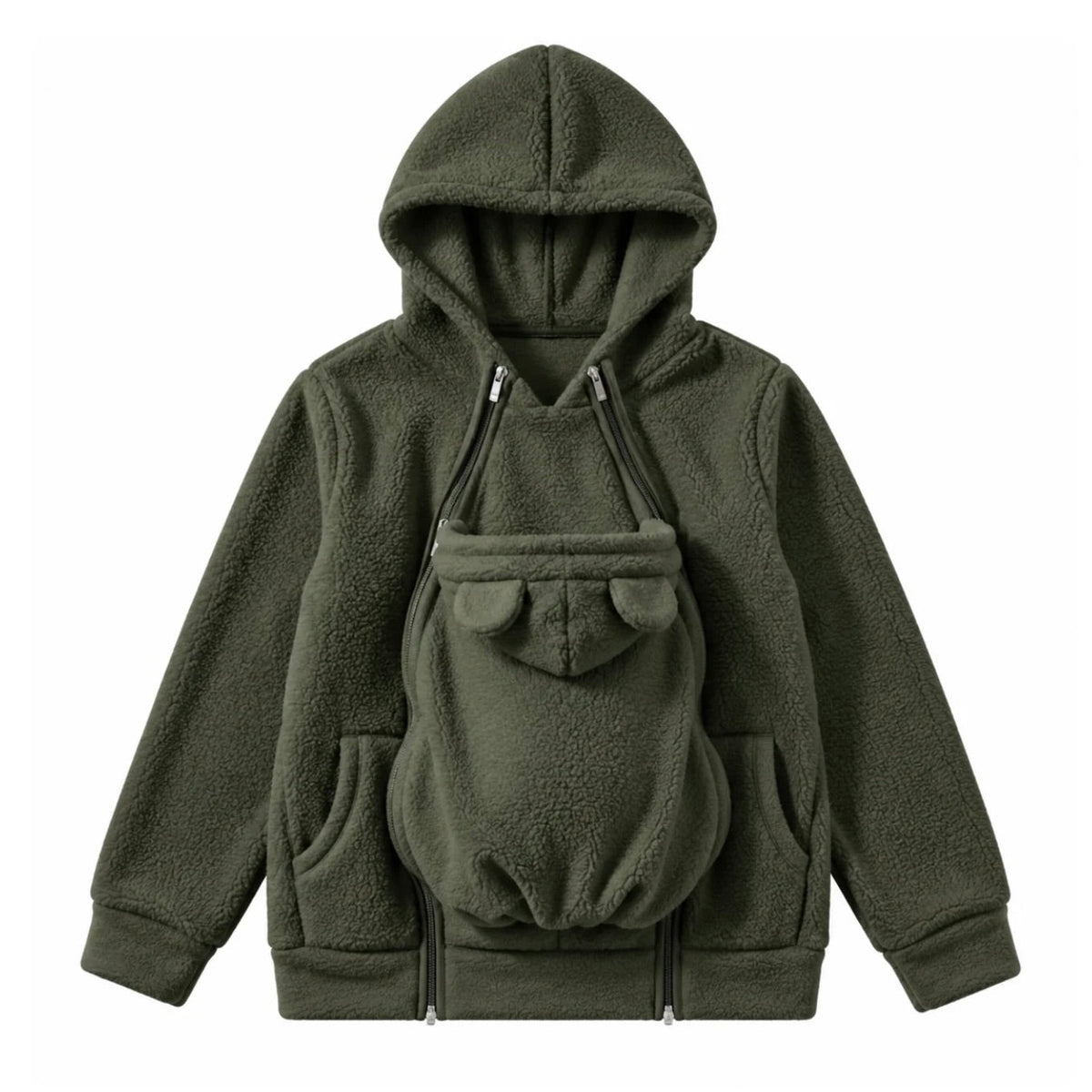 Le Cocon Belluvia - Veste de portage 2 en 1 en polaire
