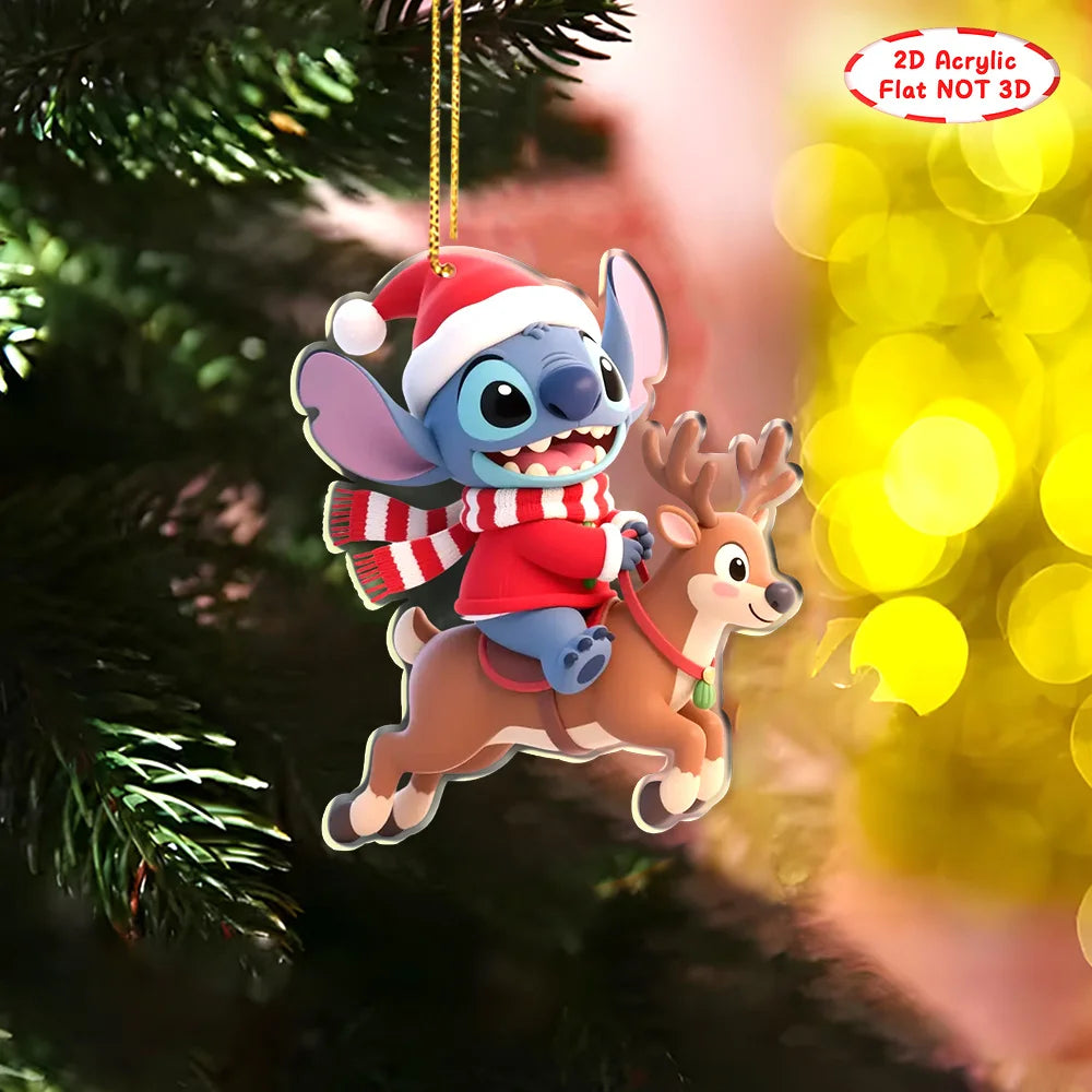 Décorations de Noël Stitch 6pcs