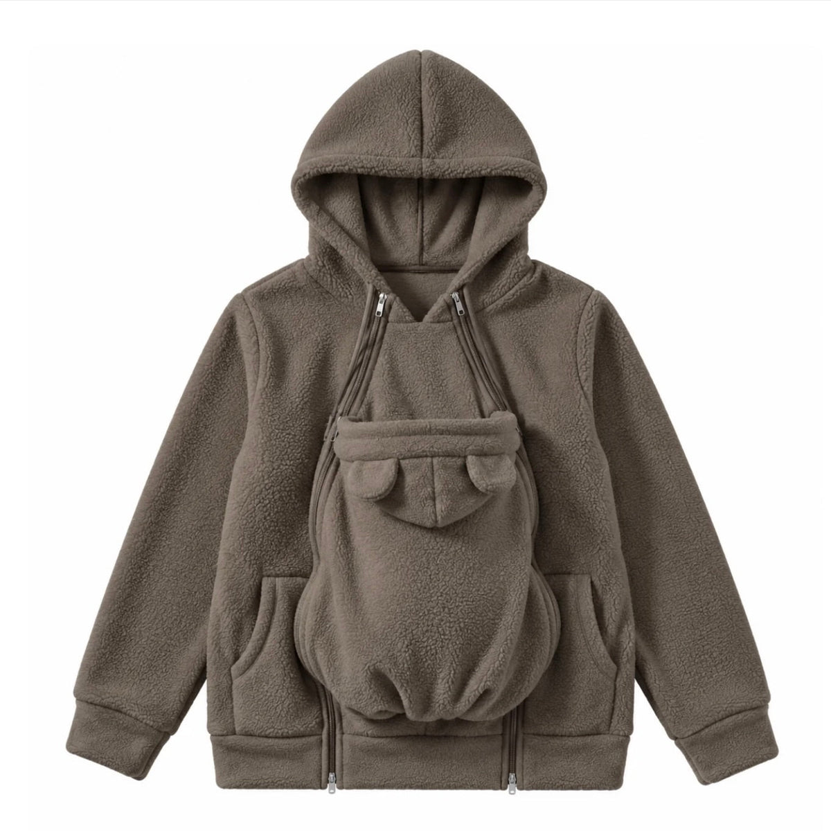 Le Cocon Belluvia - Veste de portage 2 en 1 en polaire
