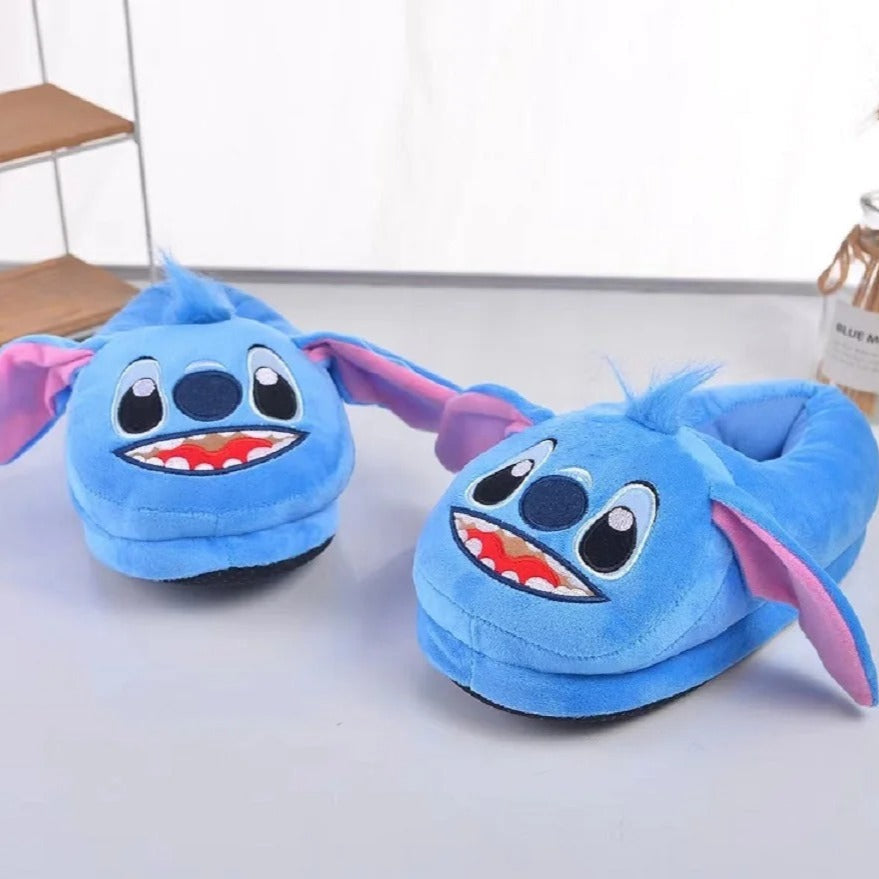 Stitch Pantoufles d'hiver chaudes