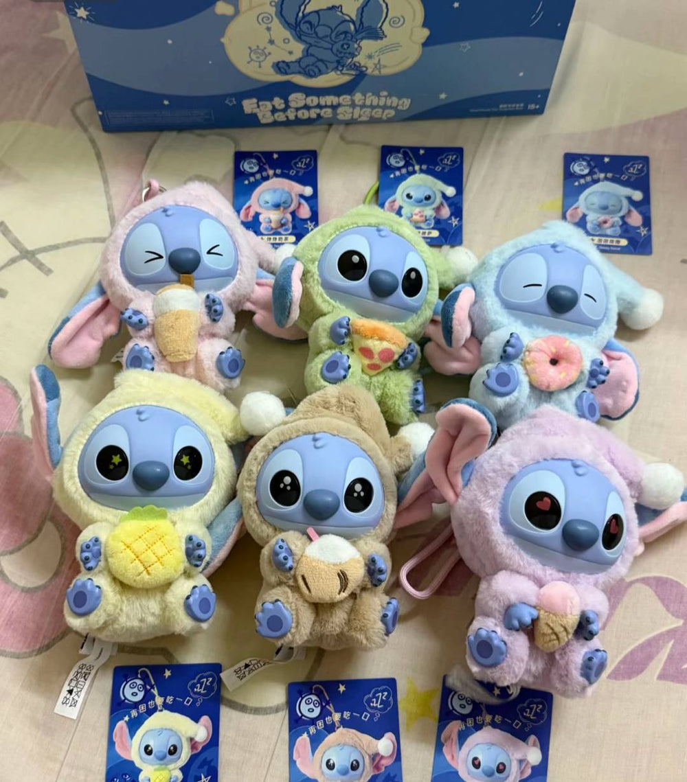 Peluche Labubu Stitch — vue portée